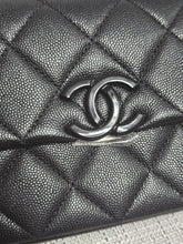 Load image into Gallery viewer, Chanel series 31 21C 2021 Cruise Collection My Everything Black Caviar So Black Hardware Seasonal Flap Bag
