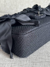 Load image into Gallery viewer, CHANEL 23C 2023 Embroidered Flower Tweed Medium Classic Flap Bag
