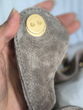 Load image into Gallery viewer, CHANEL 25 Size Small 25K collection Dark Grey Suede aged GHW Hobo Bag
