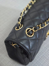 Load image into Gallery viewer, Chanel series 31 2021 Black Caviar Small Timeless Classic Double Flap Bag with GHW
