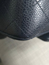 Load image into Gallery viewer, Chanel series 18 14C 2014 Cruise Collection Navy Caviar SHW Classsic Mini Rectangular Flap Bag
