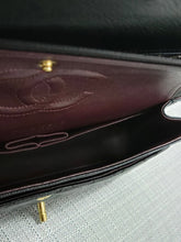 Load image into Gallery viewer, Chanel series 19 2014 Black Caviar GHW Medium ML Timeless Classic Double Flap Bag
