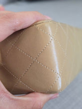 Load image into Gallery viewer, Chanel series 1 Beige Lambskin 24K GHW Vintage Mini Flap Bag
