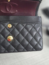 Load image into Gallery viewer, Chanel series 31 2021 Black Caviar Small Timeless Classic Double Flap Bag with GHW
