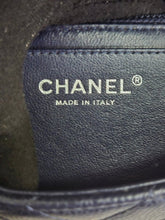 Load image into Gallery viewer, Chanel series 18 14C 2014 Cruise Collection Navy Caviar SHW Classsic Mini Rectangular Flap Bag
