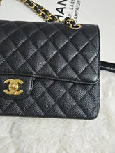 Load image into Gallery viewer, Chanel series 20 2015 Black Caviar GHW 11.12 Timeless ML Medium Classic Double Flap Bag
