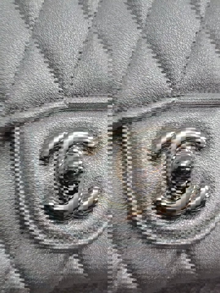 Chanel Series 31 21P 2021 Pre Spring/Summer Collection Iridescent Silver lambskin SHW Square Mini Flap Bag