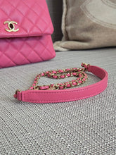 Load image into Gallery viewer, Chanel series 31 21P 2021 Pre Spring/Summer Collection Pink Caviar Coco Handle Flap Bag with Top Handle and Detachable Strap size Small
