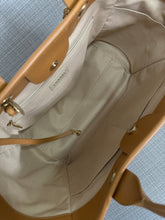 Load image into Gallery viewer, Chanel series 31 21S 2021 Spring/Summer collection Caramel Calf skin aged GHW Medium/Large Deauville Tote Bag with Top handle
