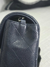 Load image into Gallery viewer, Chanel series 18 14C 2014 Cruise Collection Navy Caviar SHW Classsic Mini Rectangular Flap Bag
