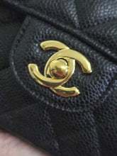 Load image into Gallery viewer, Chanel series 31 2021 Black Caviar Small Timeless Classic Double Flap Bag with GHW
