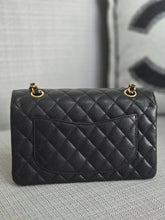 Load image into Gallery viewer, Chanel series 31 2021 Black Caviar Small Timeless Classic Double Flap Bag with GHW
