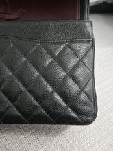Load image into Gallery viewer, Chanel series 19 2014 Black Caviar GHW Medium ML Timeless Classic Double Flap Bag
