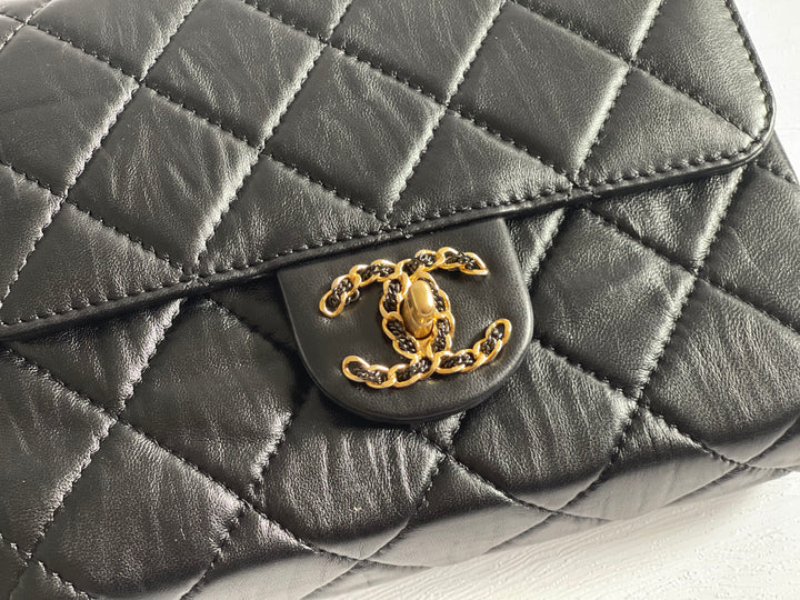 Chanel 22P Crystal CC Mini Flap bag