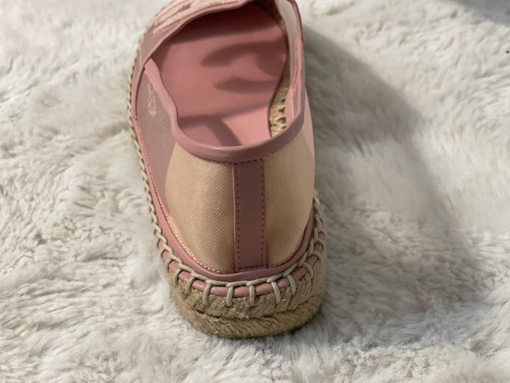 Chanel Pink Mesh Espadrilles from 19S collection size EU 39