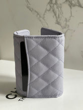 Load image into Gallery viewer, Chanel 21K Purple Lilac Caviar SHW 4 Keys Card Holder
