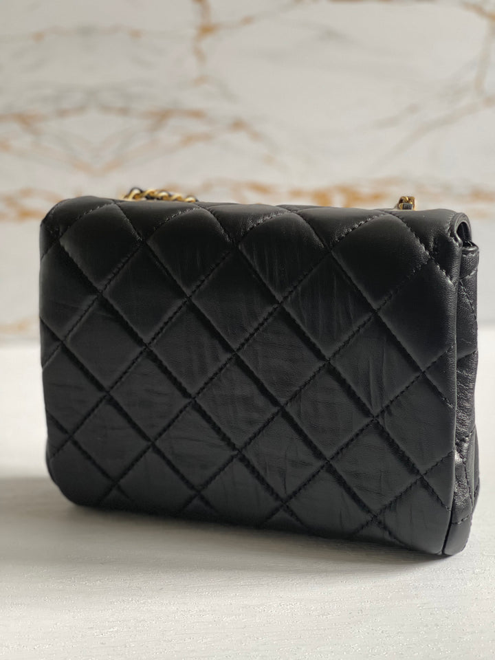 Chanel 22P Crystal CC Mini Flap bag