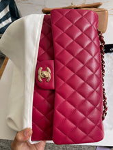 Chanel 19C collection Barbie Pink Caviar LGHW Medium ML timeless Classic  double flap bag