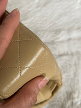 Load image into Gallery viewer, Chanel series 1 Beige Lambskin 24K GHW Small classic double flap bag
