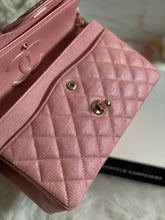 CHANEL 19S Iridescent Pink Medium Classic Flap LGHW - Timeless Luxuries