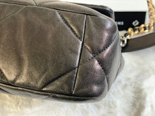 Load image into Gallery viewer, Chanel 19 Flap Bag Size Small series 28 Black Goatskin with mixed hardware
