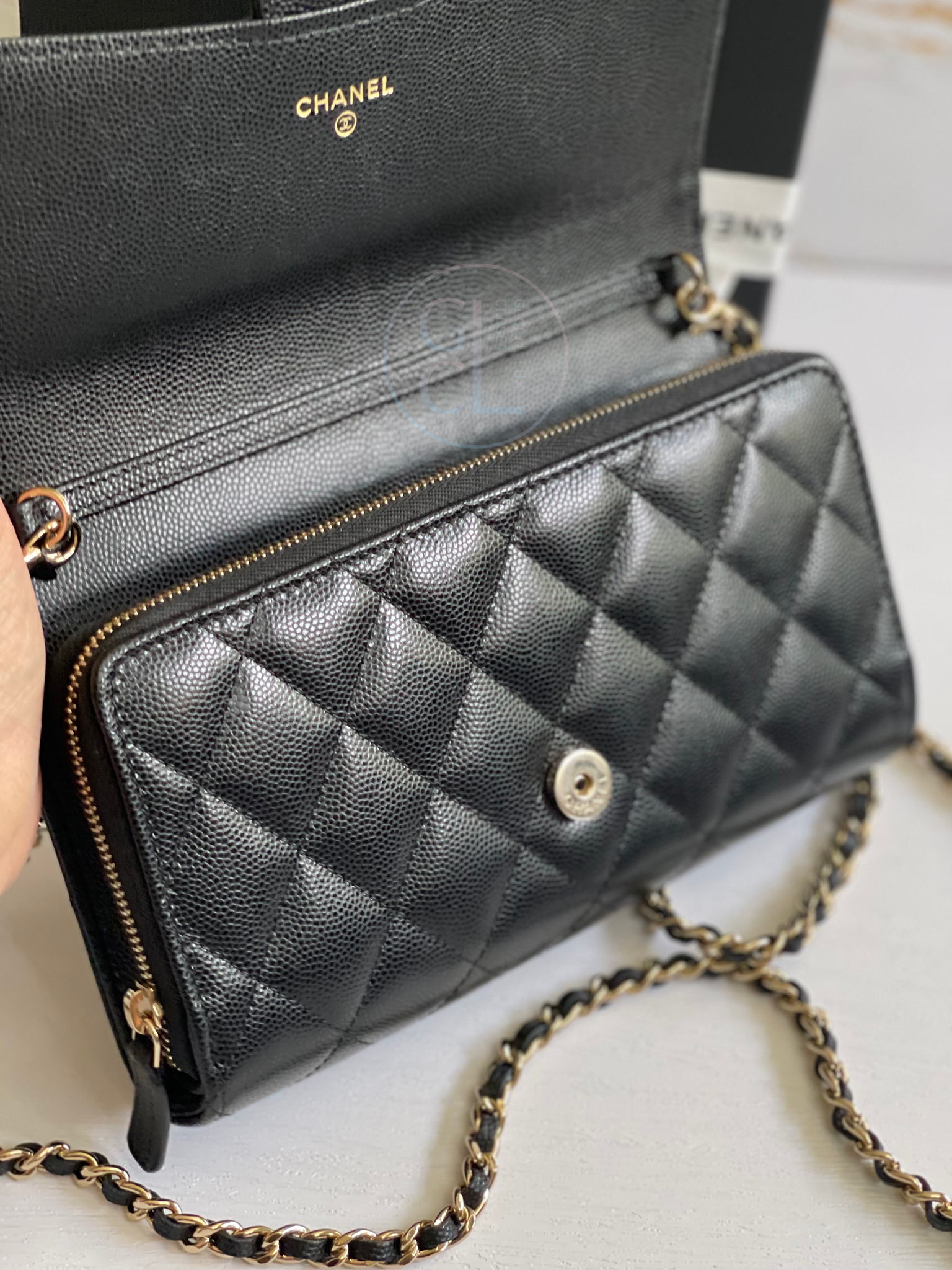 Chanel wallet discount clutch