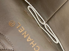 Load image into Gallery viewer, Chanel series 1 Beige Lambskin 24K GHW Small classic double flap bag

