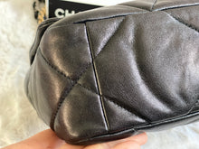 Load image into Gallery viewer, Chanel 19 Flap Bag Size Small series 28 Black Goatskin with mixed hardware
