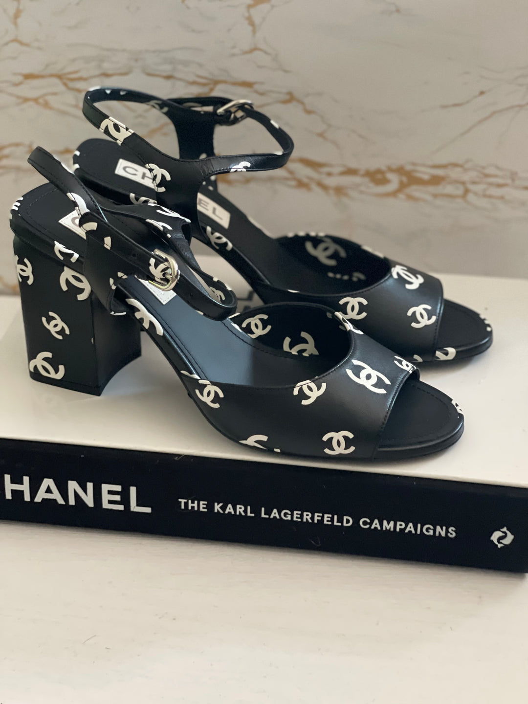 Chanel Runway 22S Collection Heeled Sandals Size EU 39 C