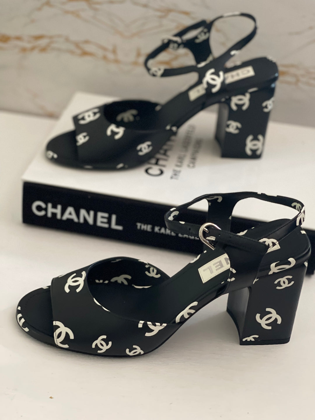 Chanel Runway 22S Collection Heeled Sandals Size EU 39 C