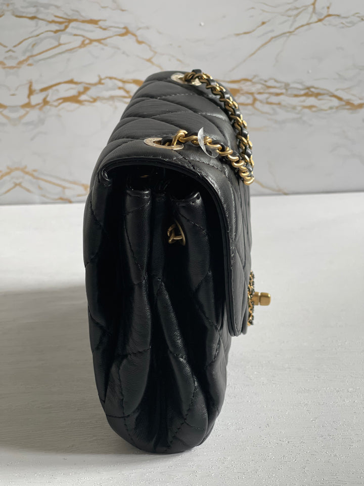 Chanel 22P Crystal CC Mini Flap bag