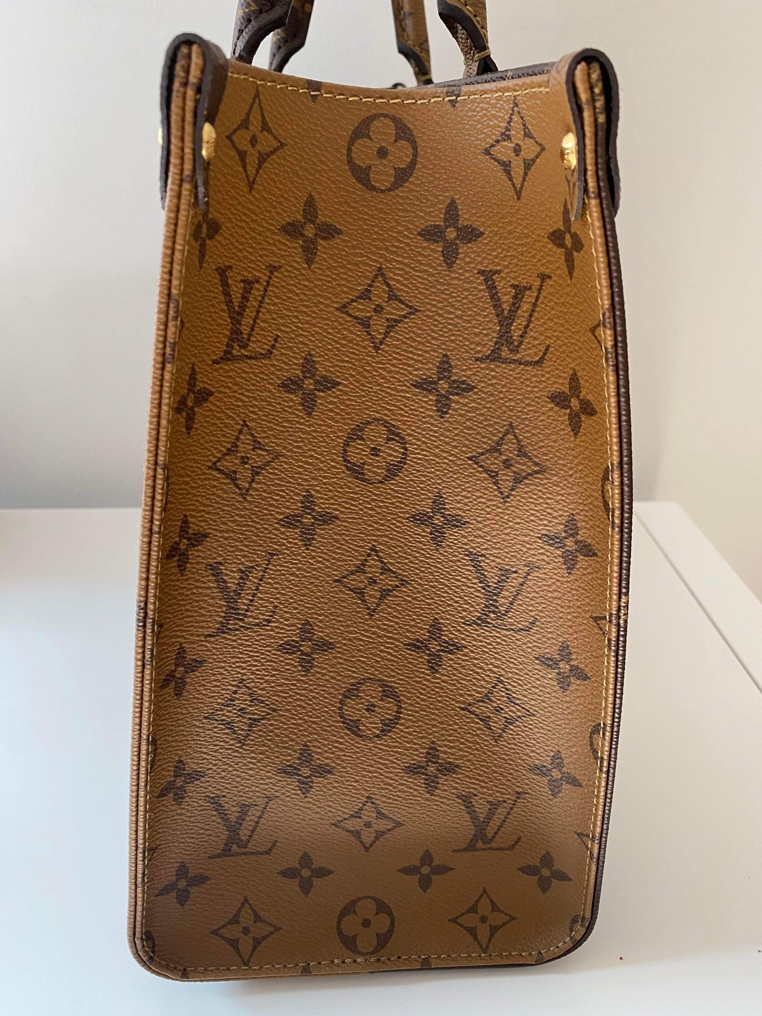 Louis Vuitton On the Go MM Denim Monogram - THE PURSE AFFAIR