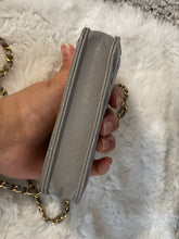 Load image into Gallery viewer, Chanel 21B Grey caviar coco chain o purse
